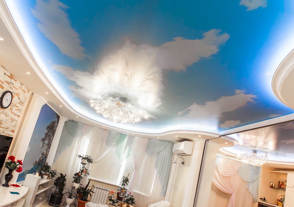 Заказать потолок с фотопечатью в г. Острогожск